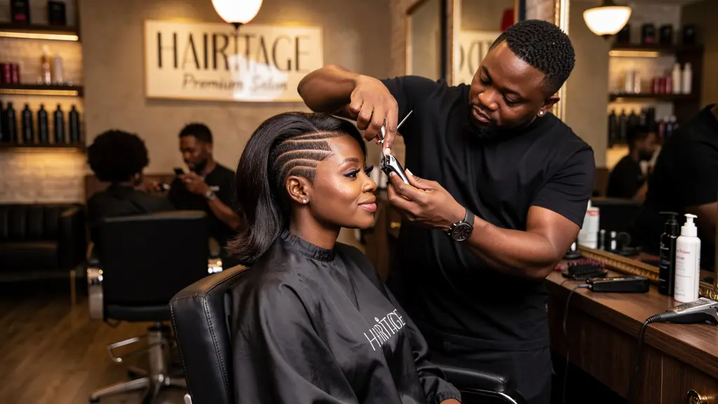 women's haircut-with-design